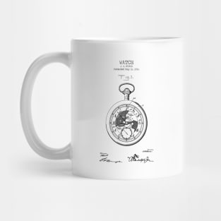 WATCH patent Mug